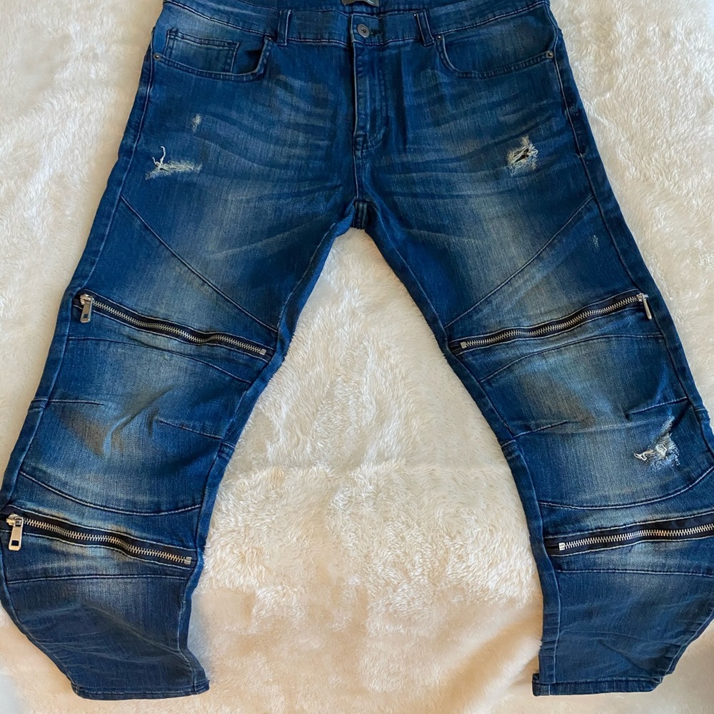 Men’s skinny Biker Jeans